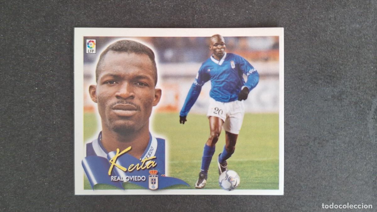 Cromos de F&uacute;tbol: L5 KEITA REAL OVIEDO LIGA ESTE 2000 2001 00 01 NUNCA PEGADO SIN PEGAR