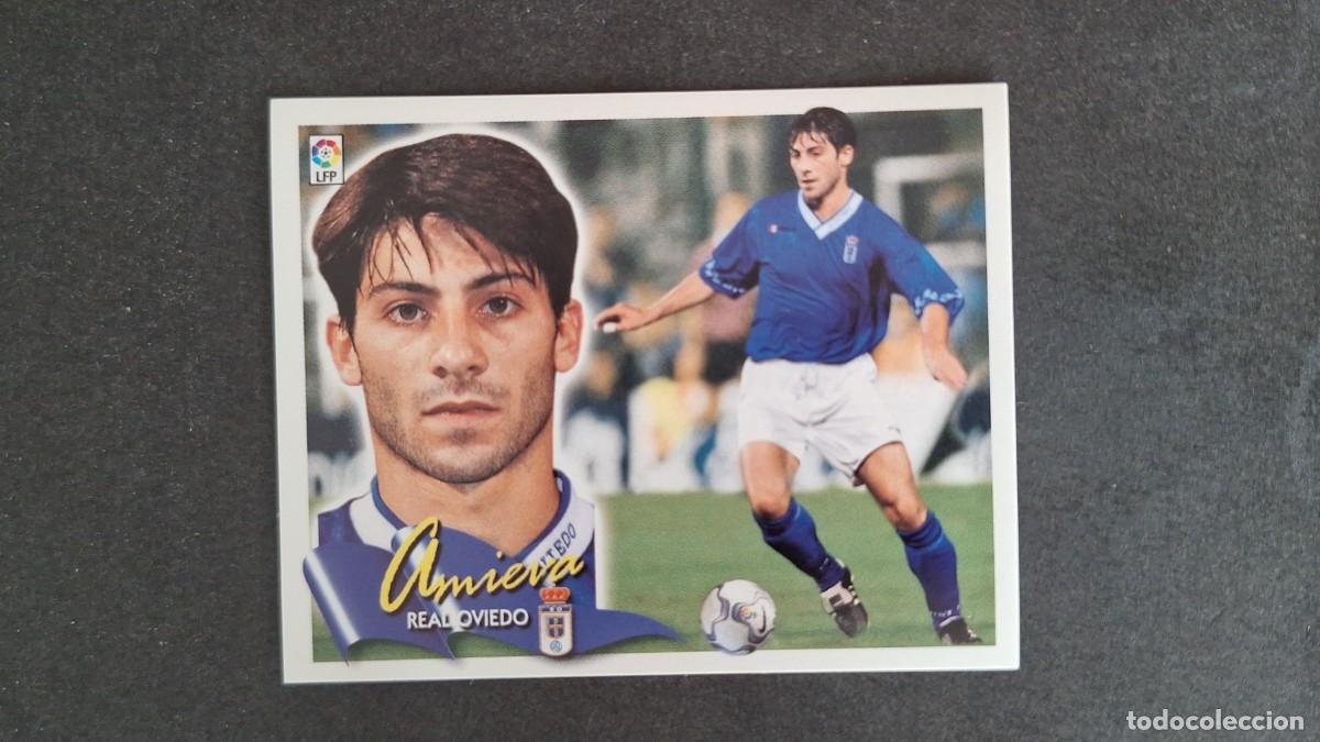Cromos de F&uacute;tbol: L5 AMIEVA REAL OVIEDO LIGA ESTE 2000 2001 00 01 NUNCA PEGADO SIN PEGAR