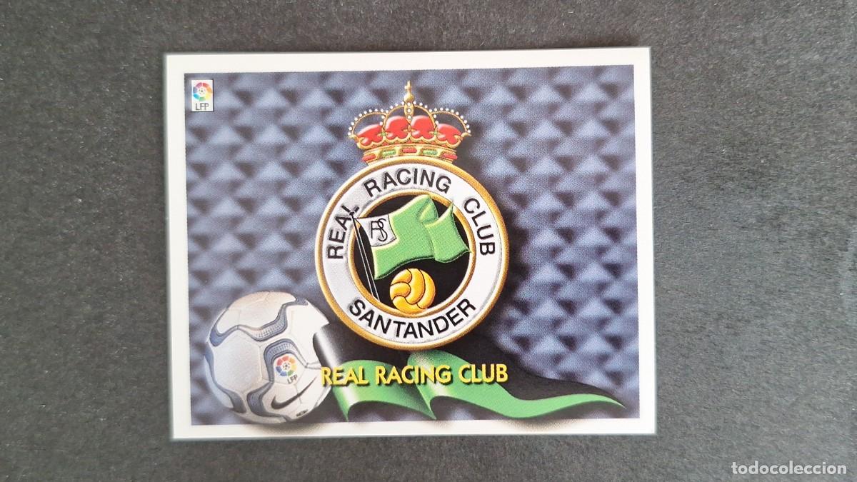 Cromos de F&uacute;tbol: L5 ESCUDO RACING DE SANTANDER LIGA ESTE 2000 2001 00 01 NUNCA PEGADO SIN PEGAR