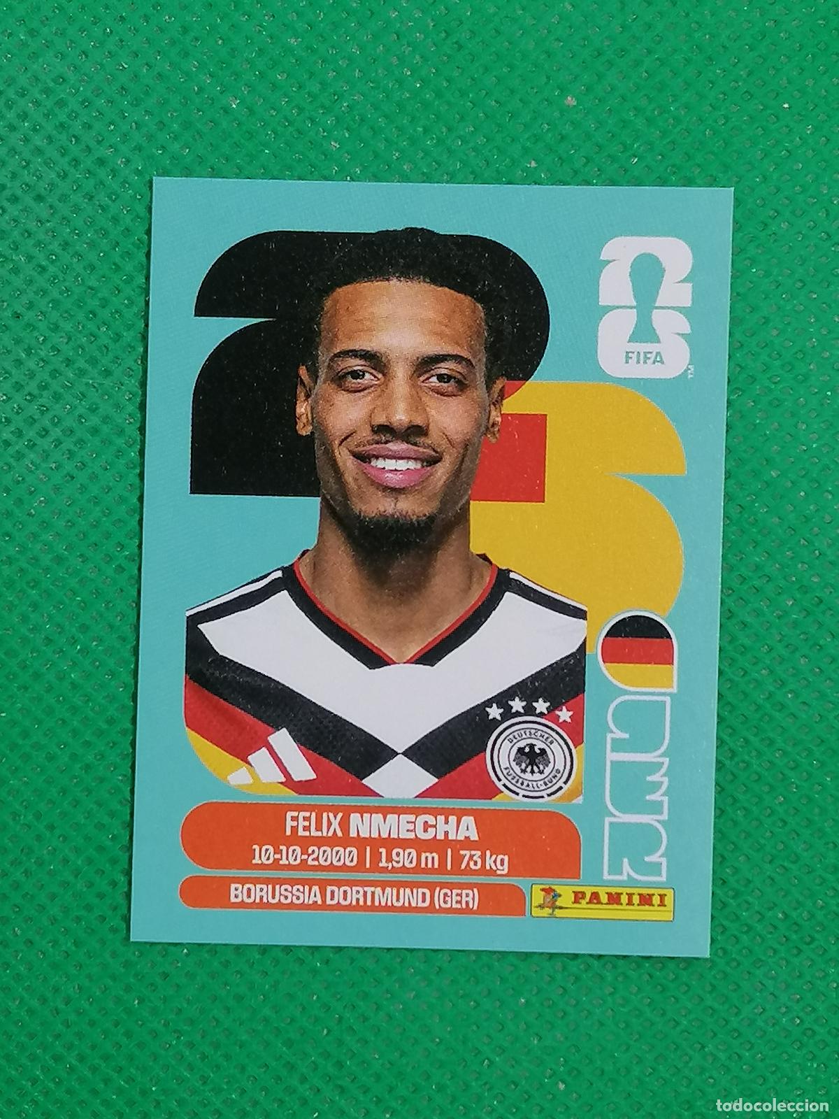 Cromos de F&uacute;tbol: GER 12 GER12 FELIX NMECHA ALEMANIA ⚽ PANINI FIFA MUNDIAL WORLD CUP 26 2026 STICKER ⚽