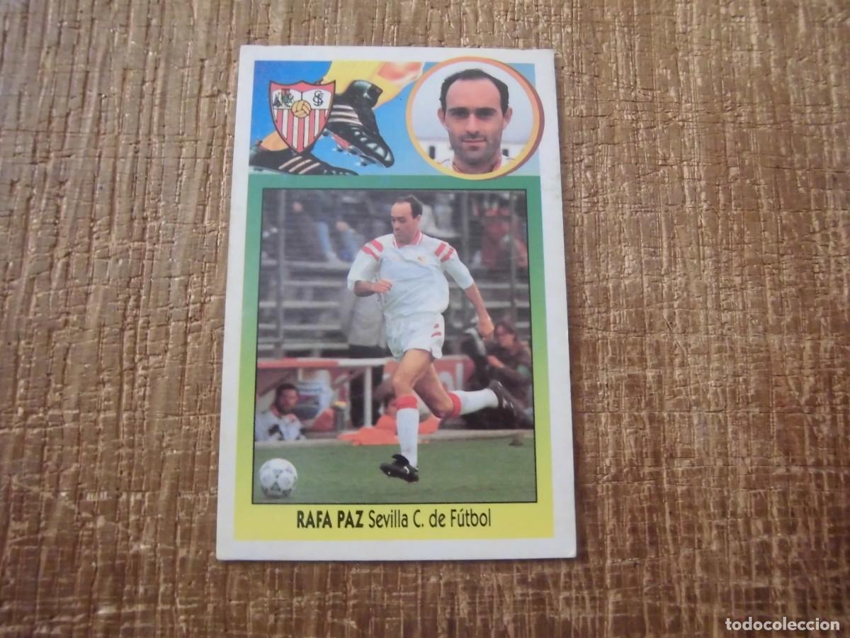 Cromos de F&uacute;tbol: RAFA PAZ SEVILLA LIGA 93-94 EDICIONES ESTE CROMO CART&Oacute;N RECUPERADO
