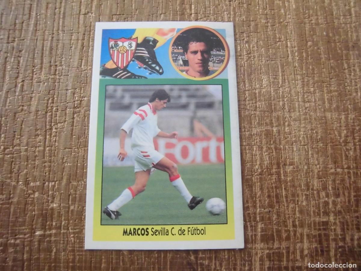 Cromos de F&uacute;tbol: MARCOS SEVILLA LIGA 93-94 EDICIONES ESTE CROMO CART&Oacute;N RECUPERADO
