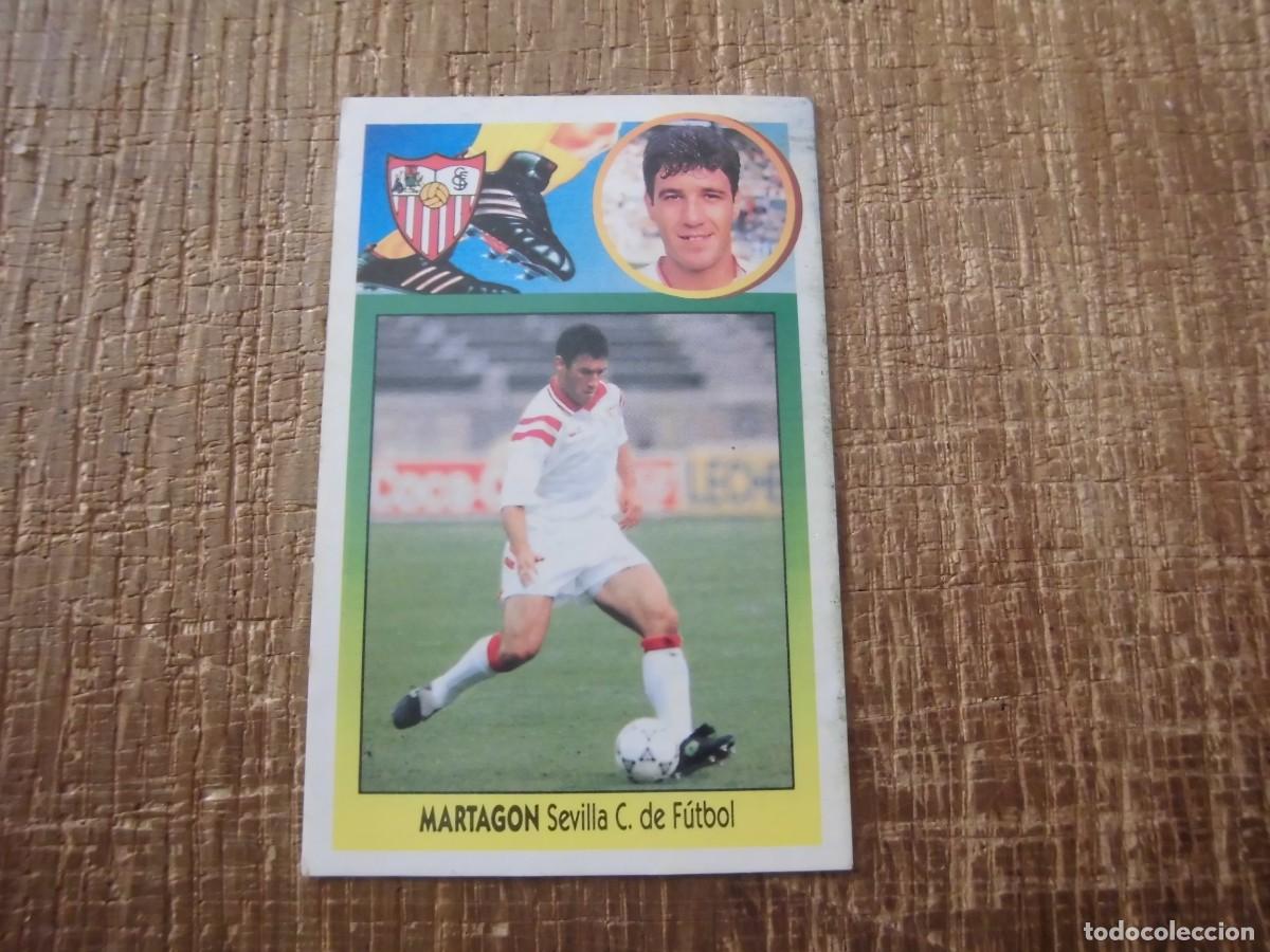 Cromos de F&uacute;tbol: MARTAG&Oacute;N SEVILLA LIGA 93-94 EDICIONES ESTE CROMO CART&Oacute;N RECUPERADO