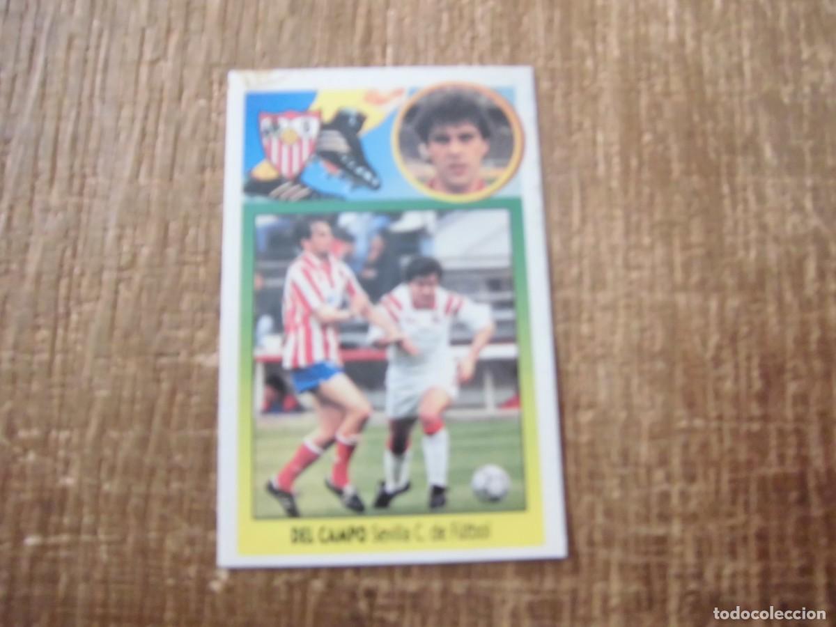 Cromos de F&uacute;tbol: DEL CAMPO SEVILLA LIGA 93-94 EDICIONES ESTE CROMO CART&Oacute;N RECUPERADO