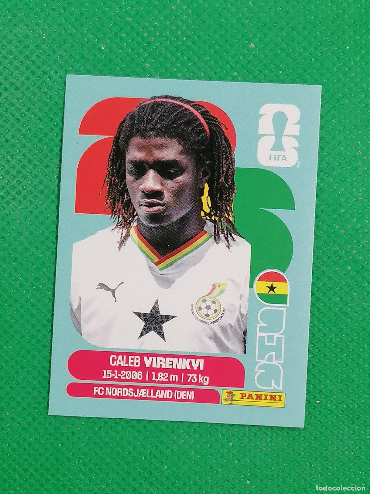 Cromos de F&uacute;tbol: GHA 8 GHA8 CALEB VIRENKYI GHANA ⚽ PANINI FIFA MUNDIAL WORLD CUP 26 2026 STICKER ⚽