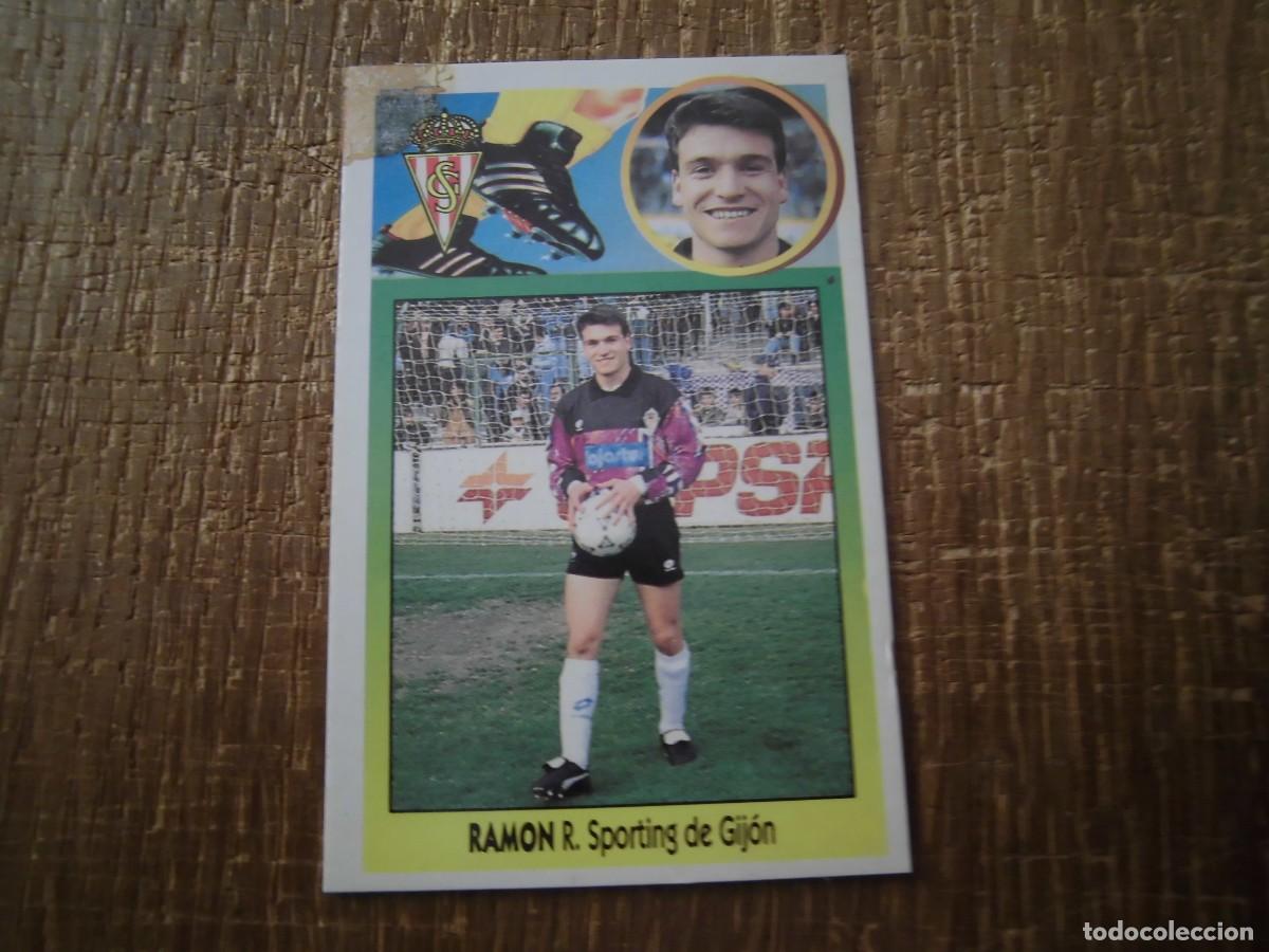 Cromos de F&uacute;tbol: RAM&Oacute;N SPORTING DE GIJ&Oacute;N LIGA 93-94 EDICIONES ESTE CROMO CART&Oacute;N RECUPERADO