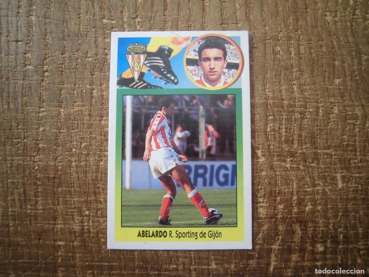 Cromos de F&uacute;tbol: ABELARDO SPORTING DE GIJ&Oacute;N LIGA 93-94 EDICIONES ESTE CROMO CART&Oacute;N RECUPERADO