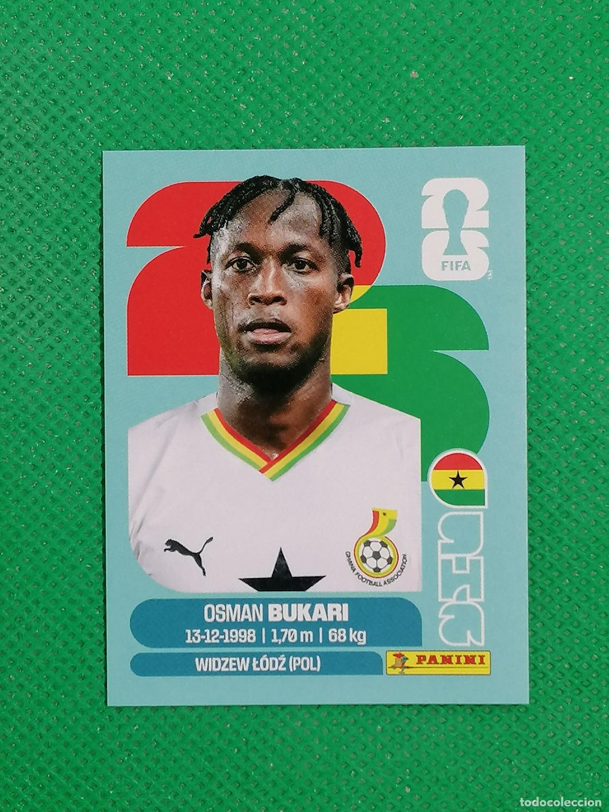 Cromos de F&uacute;tbol: GHA 19 GHA19 OSMAN BUKARI GHANA ⚽ PANINI FIFA MUNDIAL WORLD CUP 26 2026 STICKER ⚽