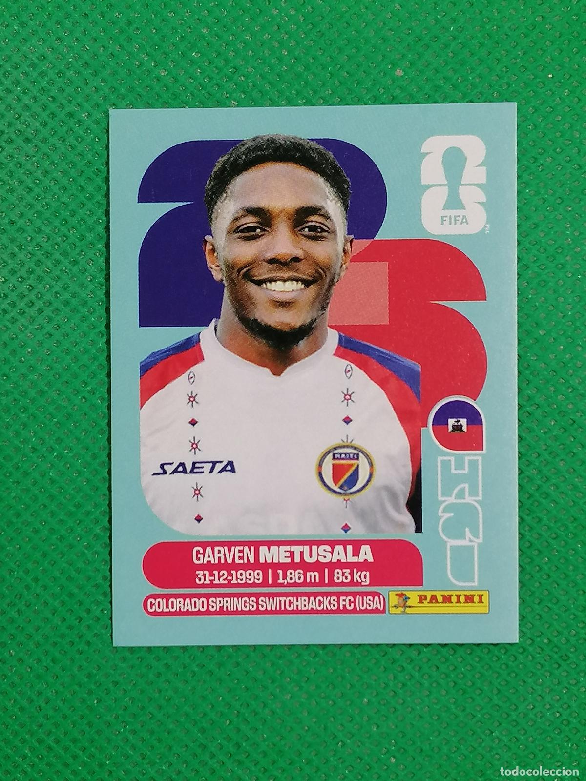 Cromos de F&uacute;tbol: HAI 8 HAI8 GARVEN METUSALA HAITI ⚽ PANINI FIFA MUNDIAL WORLD CUP 26 2026 STICKER ⚽
