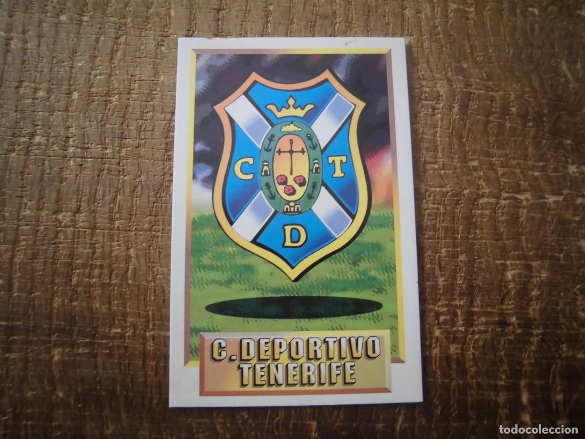 Cromos de F&uacute;tbol: ESCUDO TENERIFE LIGA 93-94 EDICIONES ESTE CROMO CART&Oacute;N RECUPERADO
