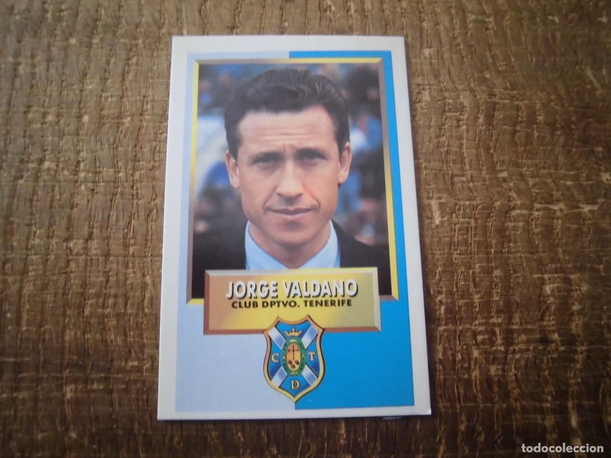 Cromos de F&uacute;tbol: ENTRENADOR VALDANO TENERIFE LIGA 93-94 EDICIONES ESTE CROMO CART&Oacute;N RECUPERADO