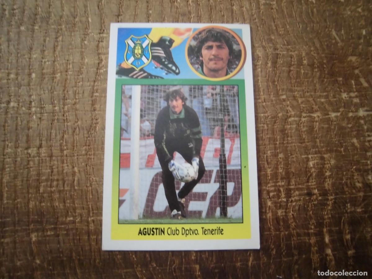 Cromos de F&uacute;tbol: AGUST&Iacute;N TENERIFE LIGA 93-94 EDICIONES ESTE CROMO CART&Oacute;N RECUPERADO