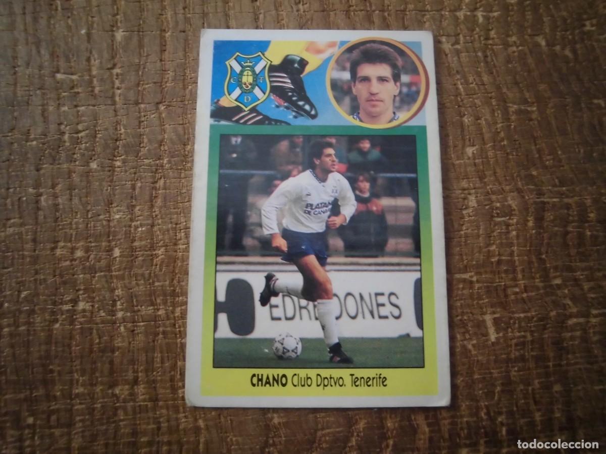 Cromos de Futebol: CHANO TENERIFE LIGA 93-94 EDICIONES ESTE CROMO CART&Oacute;N RECUPERADO