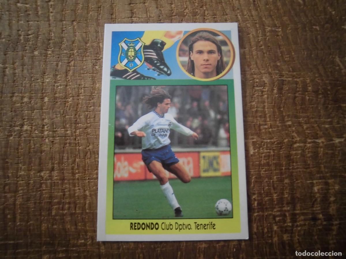Cromos de Futebol: FERNANDO REDONDO TENERIFE LIGA 93-94 EDICIONES ESTE CROMO CART&Oacute;N RECUPERADO