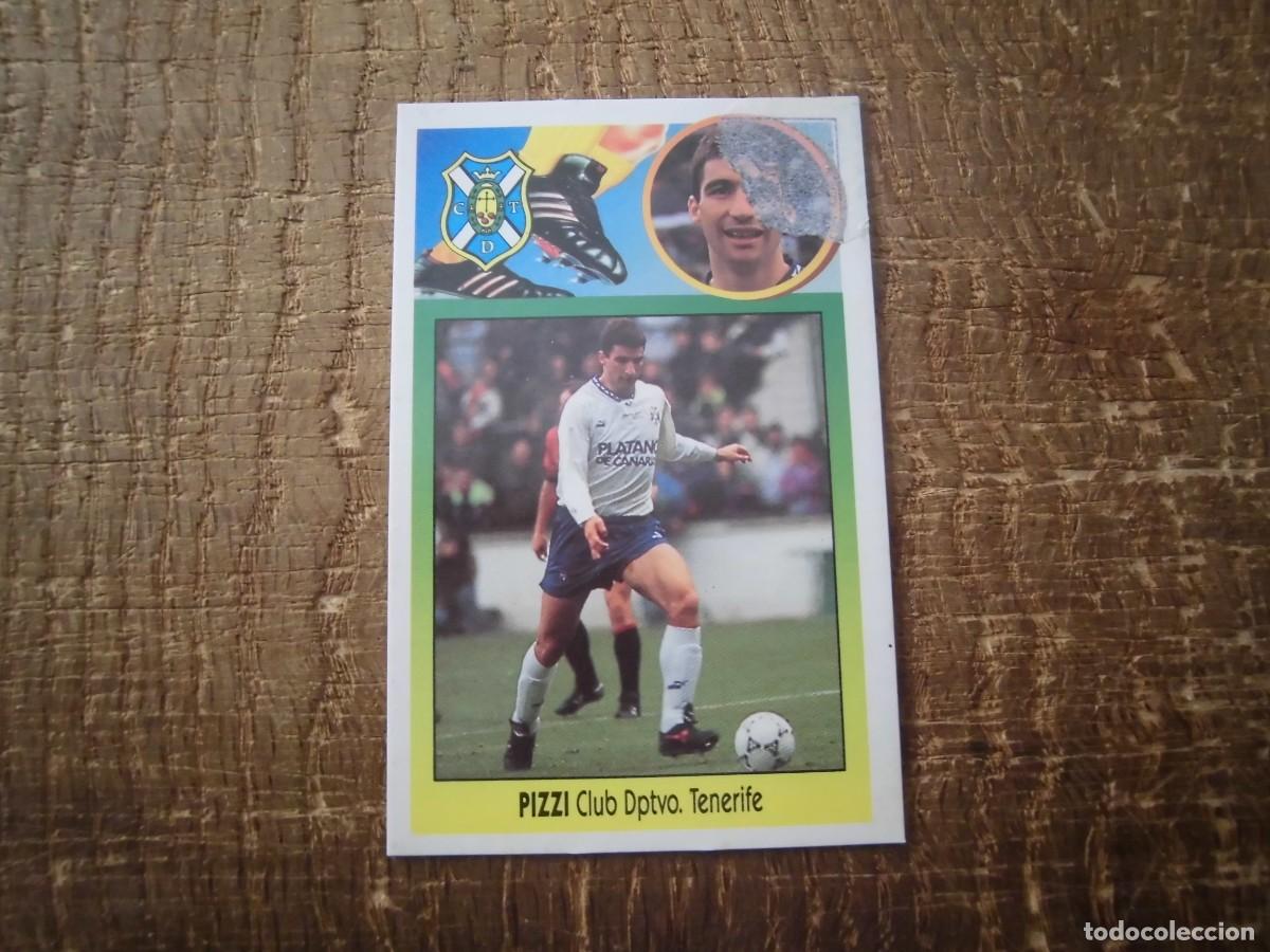 Fu&szlig;ball-Sticker: PIZZI BAJA TENERIFE LIGA 93-94 EDICIONES ESTE CROMO CART&Oacute;N RECUPERADO