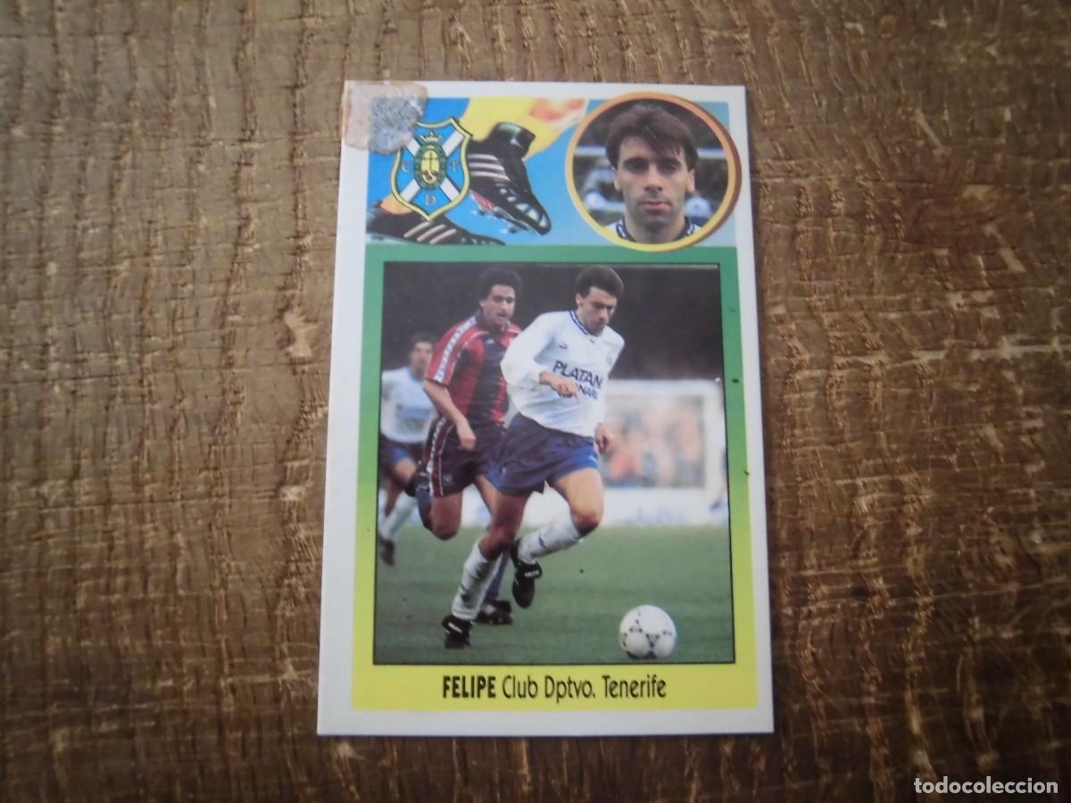 Fu&szlig;ball-Sticker: FELIPE TENERIFE LIGA 93-94 EDICIONES ESTE CROMO CART&Oacute;N RECUPERADO