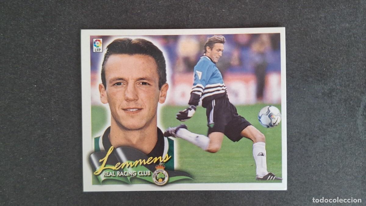 Cromos de F&uacute;tbol: L5 LEMMENS RACING DE SANTANDER LIGA ESTE 2000 2001 00 01 NUNCA PEGADO SIN PEGAR