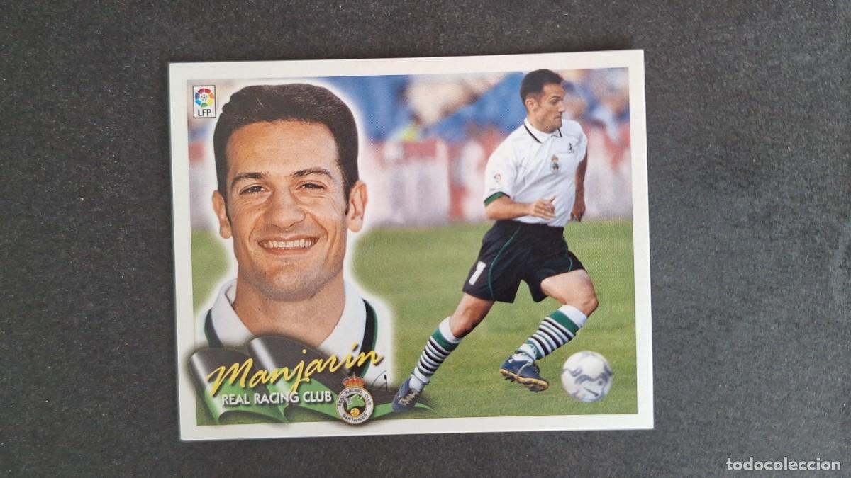 Cromos de F&uacute;tbol: L5 MANJARIN RACING DE SANTANDER LIGA ESTE 2000 2001 00 01 NUNCA PEGADO SIN PEGAR