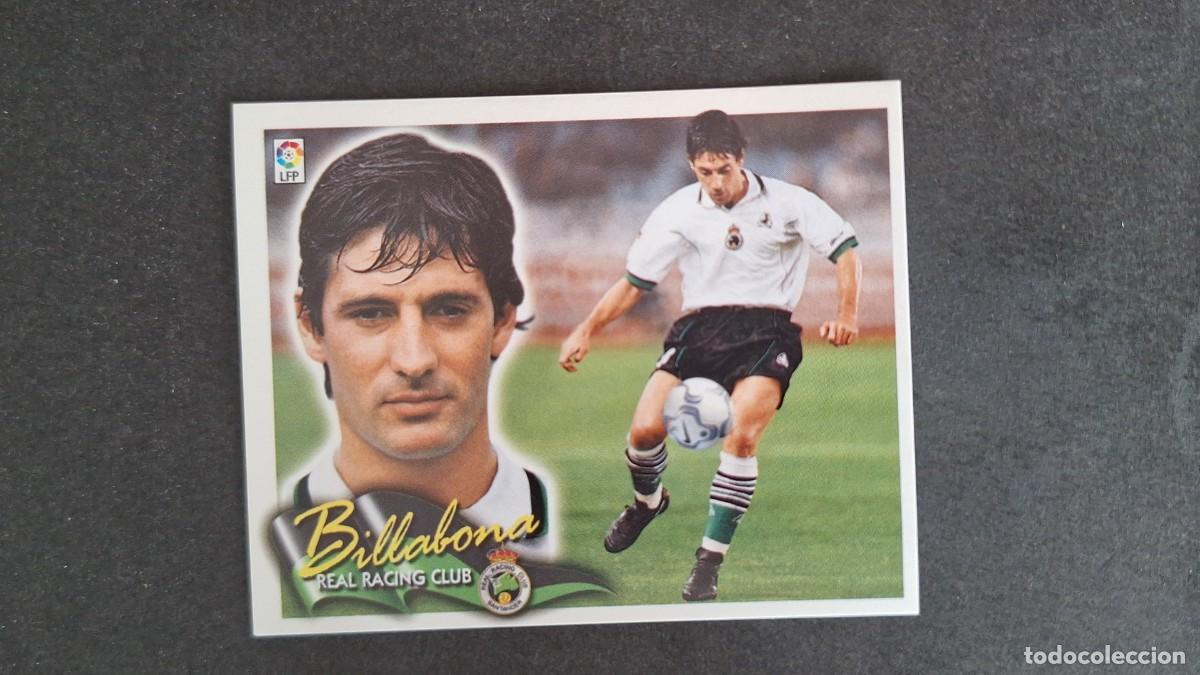 Cromos de F&uacute;tbol: L5 BILLABONA RACING DE SANTANDER LIGA ESTE 2000 2001 00 01 NUNCA PEGADO SIN PEGAR