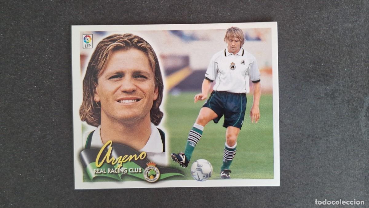 Cromos de F&uacute;tbol: L5 ARZENO RACING DE SANTANDER LIGA ESTE 2000 2001 00 01 NUNCA PEGADO SIN PEGAR