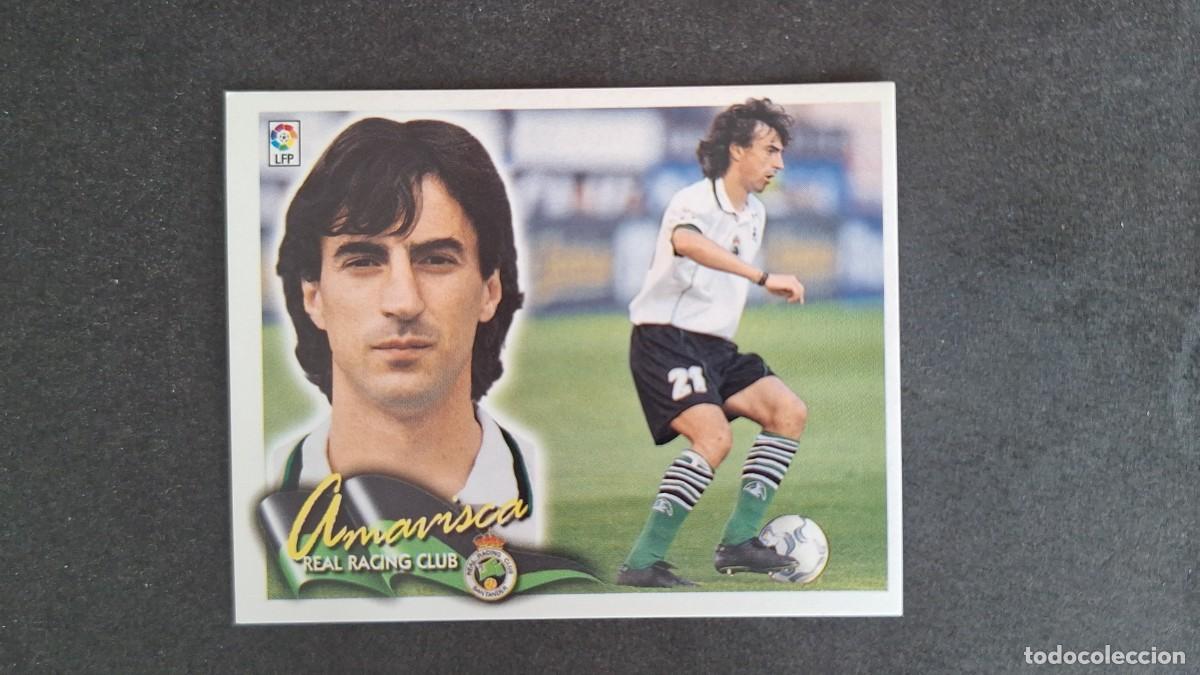 Cromos de Futebol: L5 AMAVISCA RACING DE SANTANDER LIGA ESTE 2000 2001 00 01 NUNCA PEGADO SIN PEGAR