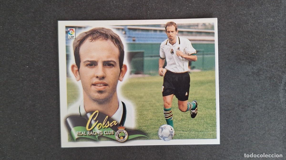 Cromos de F&uacute;tbol: L5 COLSA RACING DE SANTANDER LIGA ESTE 2000 2001 00 01 NUNCA PEGADO SIN PEGAR