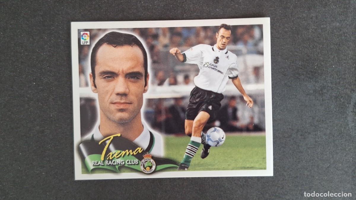 Cromos de F&uacute;tbol: L5 TXEMA RACING DE SANTANDER LIGA ESTE 2000 2001 00 01 NUNCA PEGADO SIN PEGAR