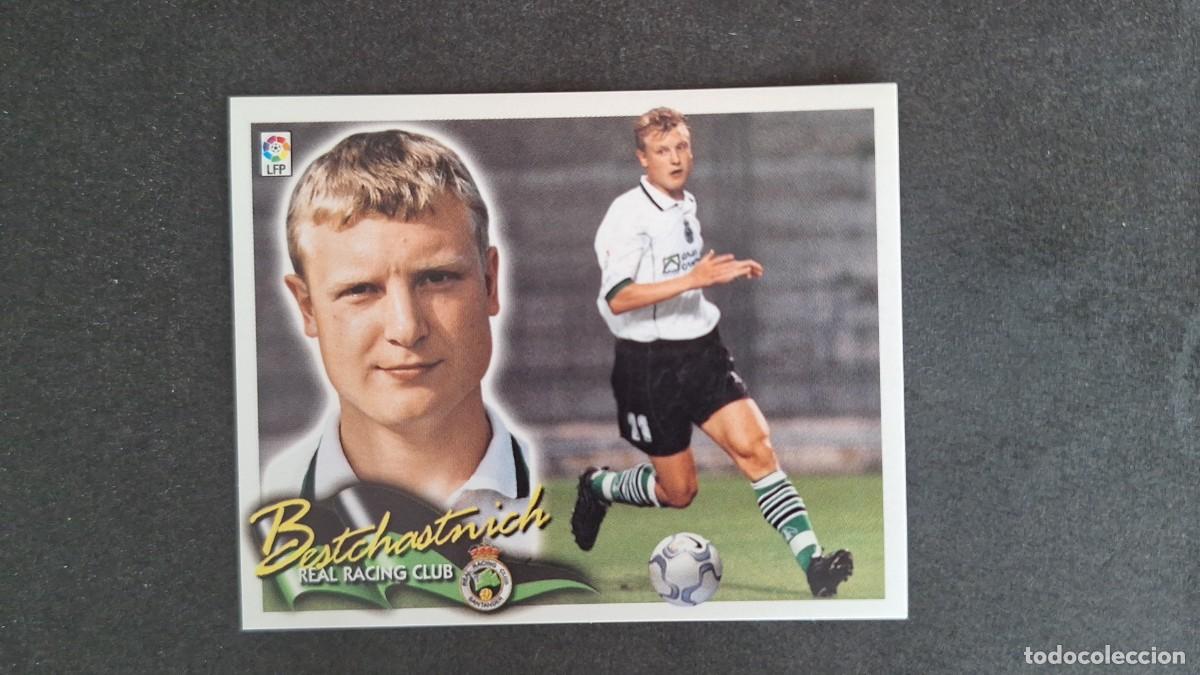 Cromos de F&uacute;tbol: L5 BESTCHASTNICH RACING DE SANTANDER LIGA ESTE 2000 2001 00 01 NUNCA PEGADO SIN PEGAR