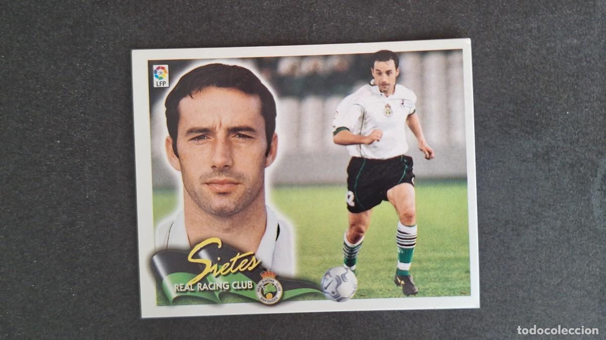 Cromos de F&uacute;tbol: L5 SIETES RACING DE SANTANDER LIGA ESTE 2000 2001 00 01 NUNCA PEGADO SIN PEGAR