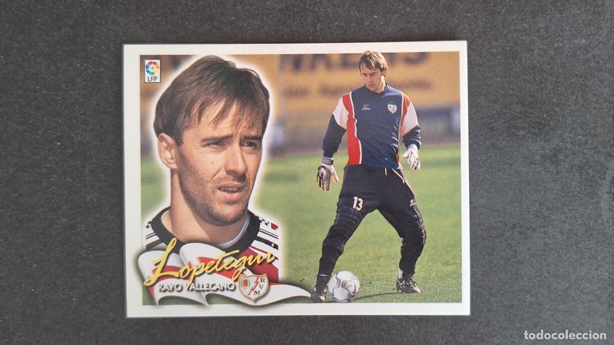 Cromos de F&uacute;tbol: L5 LOPETEGUI RAYO VALLECANO LIGA ESTE 2000 2001 00 01 NUNCA PEGADO SIN PEGAR