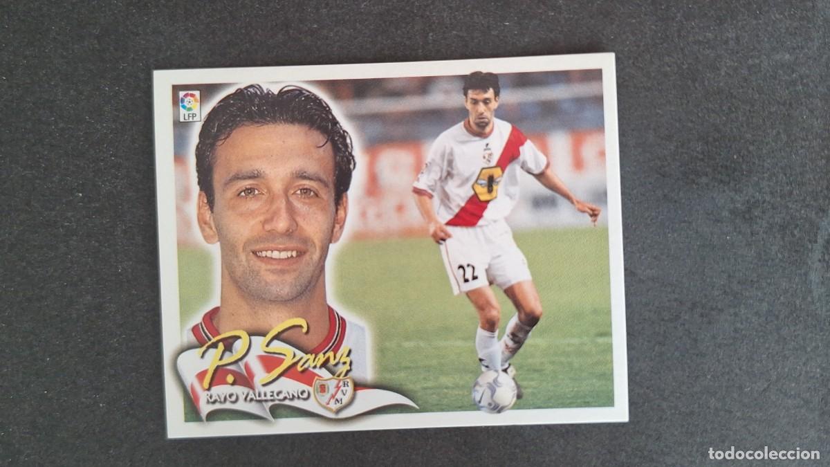 Cromos de F&uacute;tbol: L5 P. SANZ RAYO VALLECANO LIGA ESTE 2000 2001 00 01 NUNCA PEGADO SIN PEGAR
