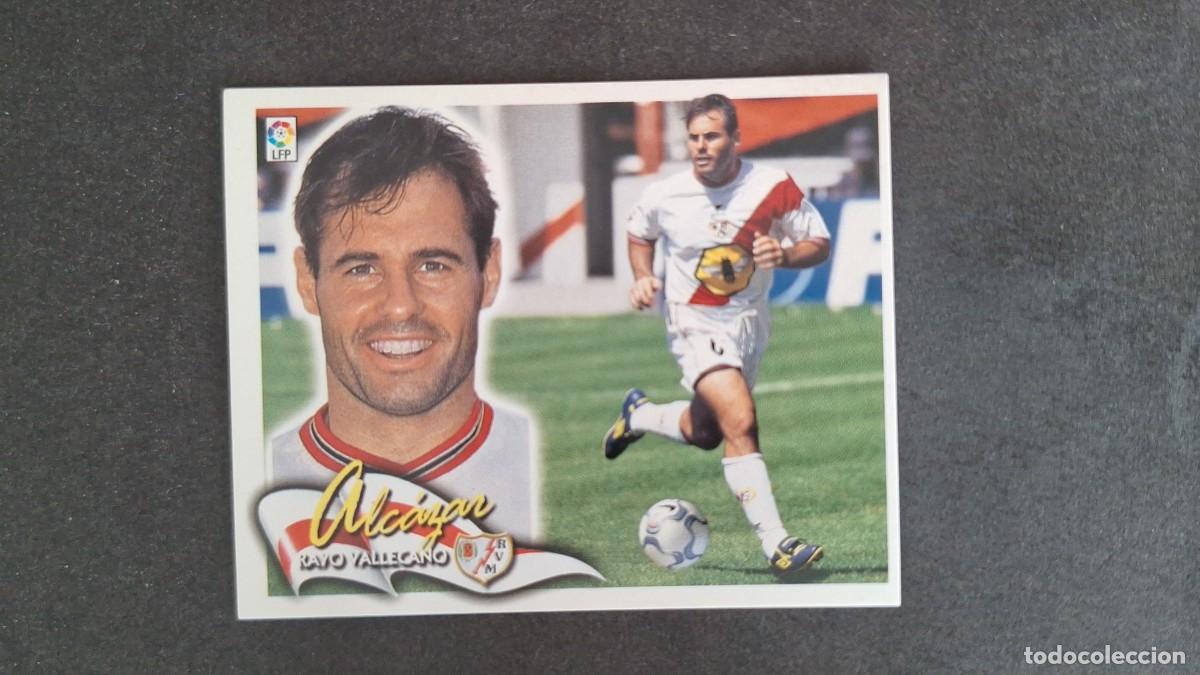 Cromos de F&uacute;tbol: L5 ALCAZAR RAYO VALLECANO LIGA ESTE 2000 2001 00 01 NUNCA PEGADO SIN PEGAR