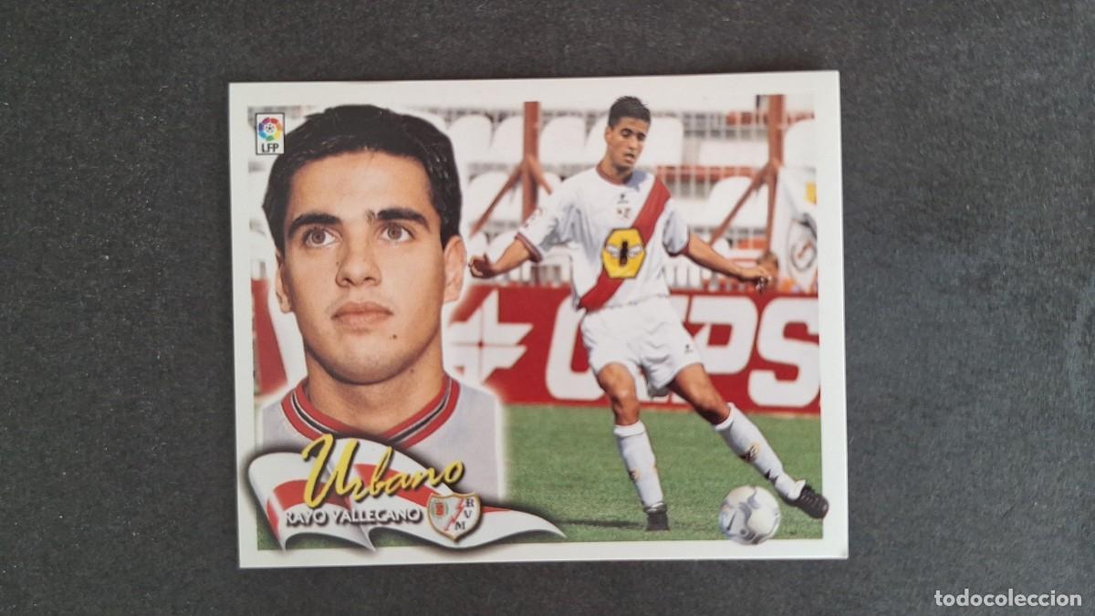 Cromos de F&uacute;tbol: L5 URBANO RAYO VALLECANO LIGA ESTE 2000 2001 00 01 NUNCA PEGADO SIN PEGAR