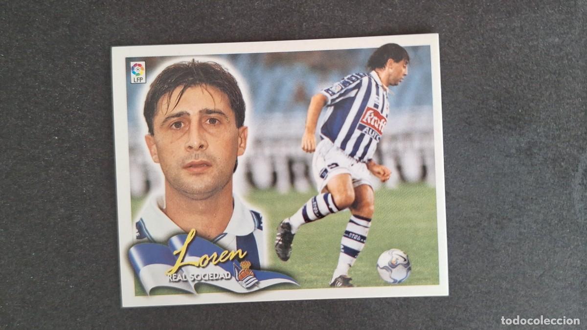 Cromos de F&uacute;tbol: L5 LOREN REAL SOCIEDAD LIGA ESTE 2000 2001 00 01 NUNCA PEGADO SIN PEGAR