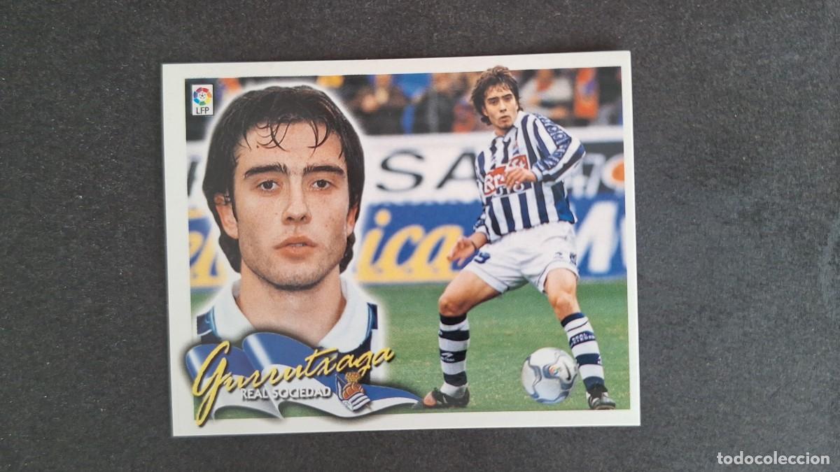 Cromos de F&uacute;tbol: L5 GURRUTXAGA REAL SOCIEDAD LIGA ESTE 2000 2001 00 01 NUNCA PEGADO SIN PEGAR