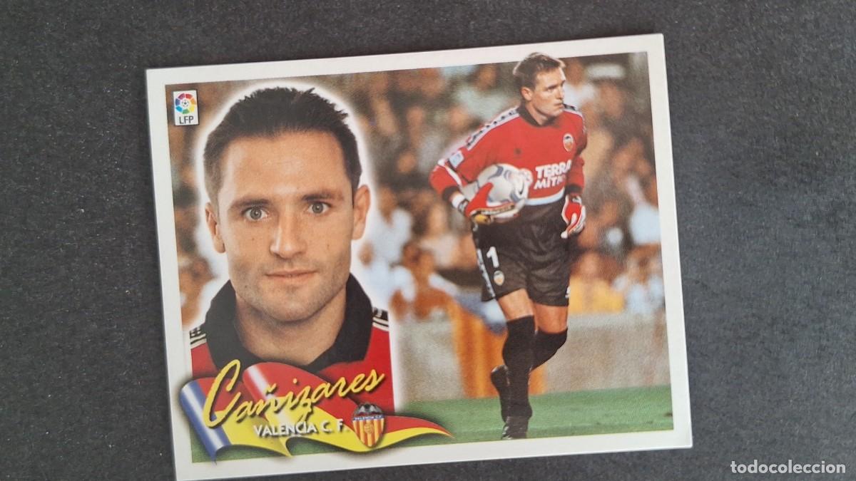 Figurine di Calcio: L5 CA&Ntilde;IZARES VALENCIA C. F. LIGA ESTE 2000 2001 00 01 NUNCA PEGADO SIN PEGAR