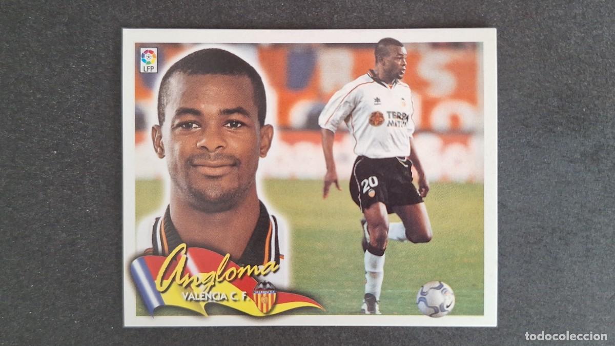Cromos de F&uacute;tbol: L5 ANGLOMA VALENCIA C. F. LIGA ESTE 2000 2001 00 01 NUNCA PEGADO SIN PEGAR