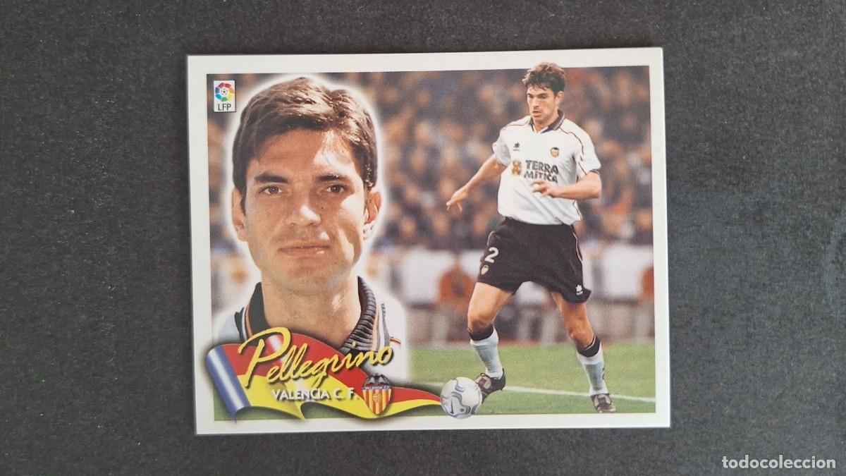 Cromos de F&uacute;tbol: L5 PELLEGRINO VALENCIA C. F. LIGA ESTE 2000 2001 00 01 NUNCA PEGADO SIN PEGAR