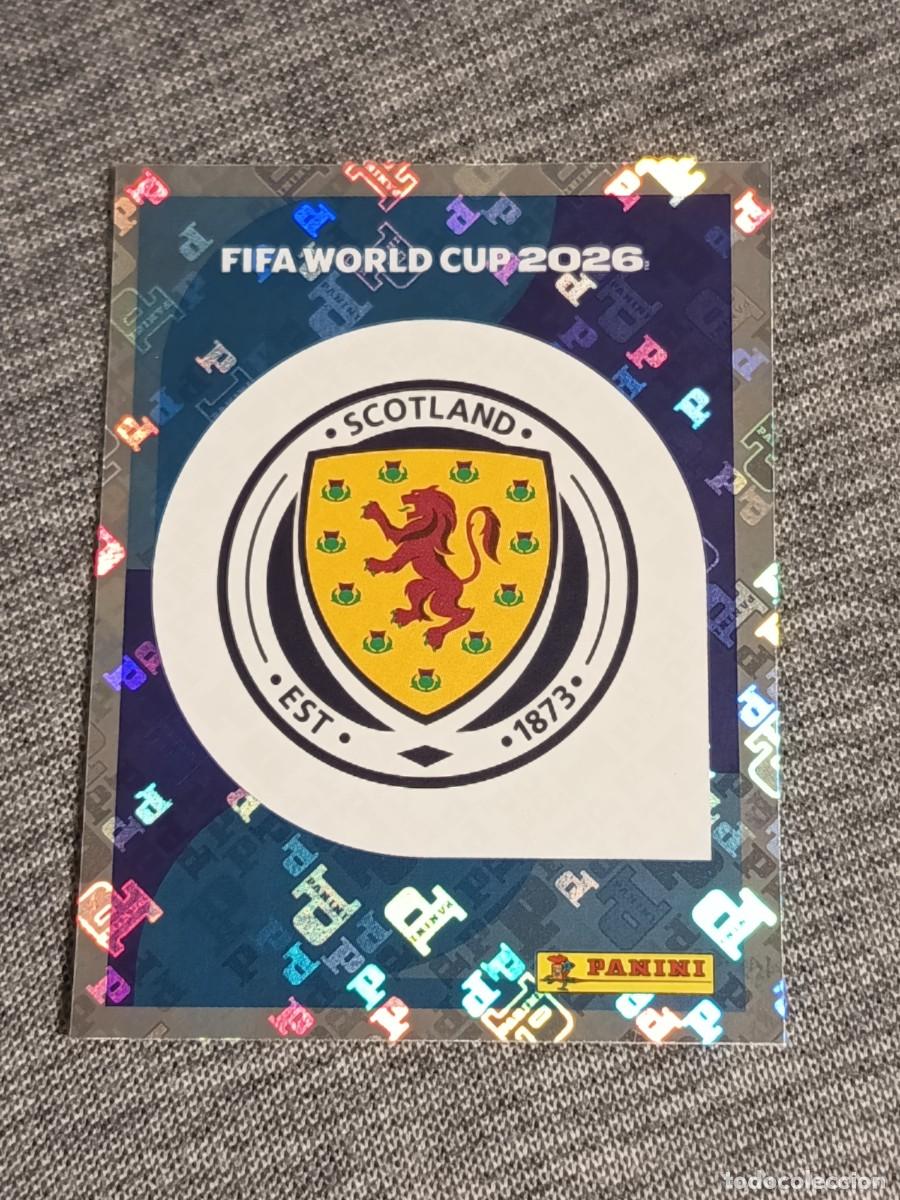 Cromos de F&uacute;tbol: ESCUDO ESCOCIA SCO 1 MUNDIAL 2026 PANINI FIFA WORLD CUP NUEVO