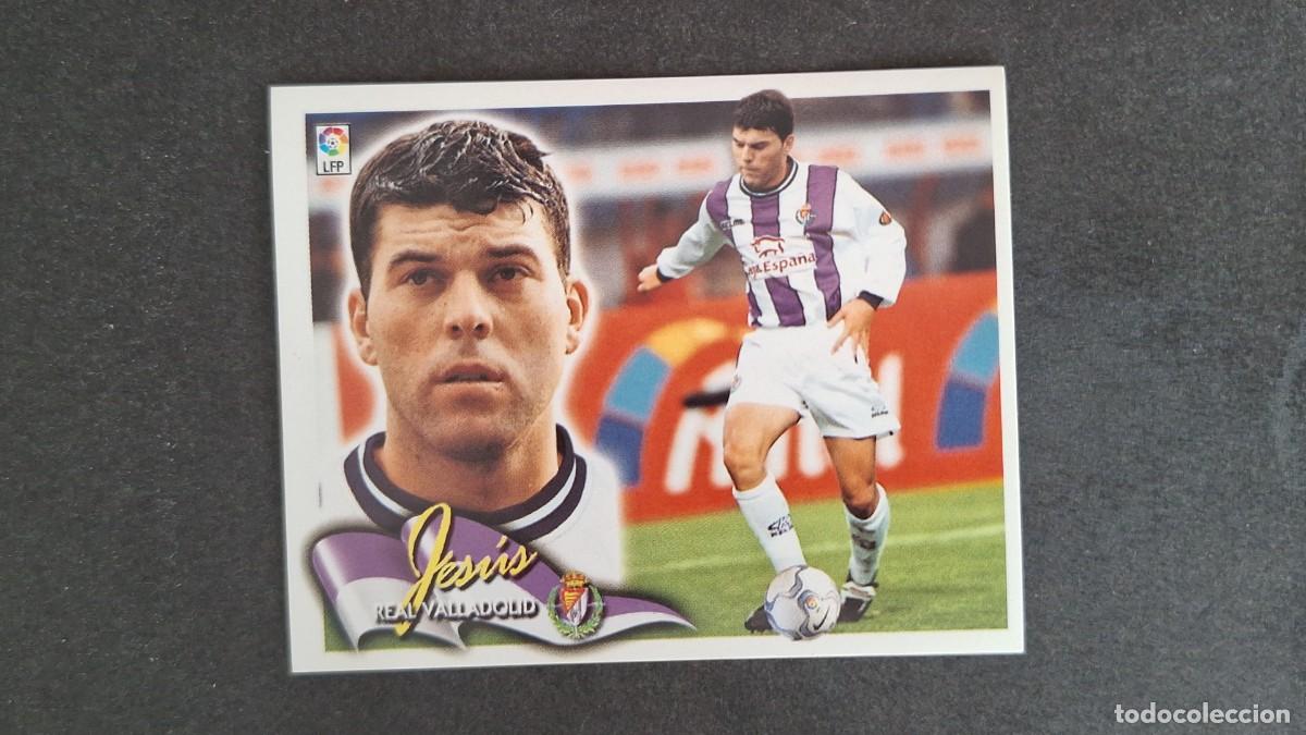 Cromos de F&uacute;tbol: L5 JESUS REAL VALLADOLID LIGA ESTE 2000 2001 00 01 NUNCA PEGADO SIN PEGAR