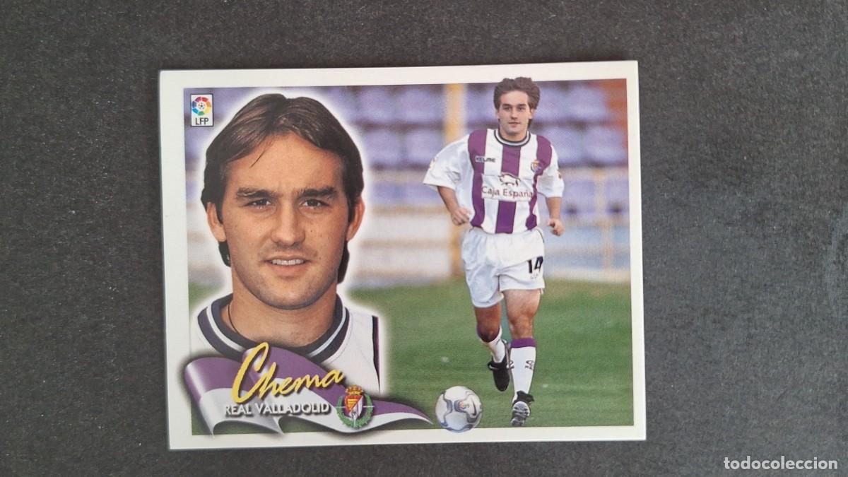 Cromos de F&uacute;tbol: L5 CHEMA REAL VALLADOLID LIGA ESTE 2000 2001 00 01 NUNCA PEGADO SIN PEGAR