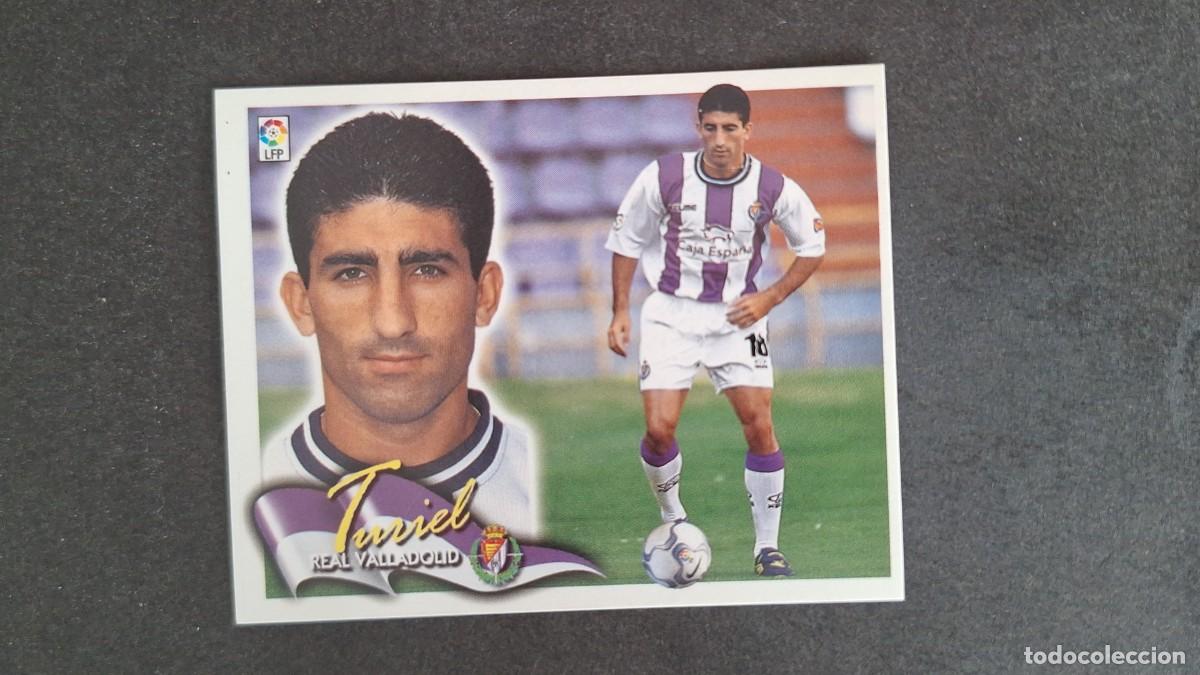 Cromos de F&uacute;tbol: L5 TURIEL REAL VALLADOLID LIGA ESTE 2000 2001 00 01 NUNCA PEGADO SIN PEGAR