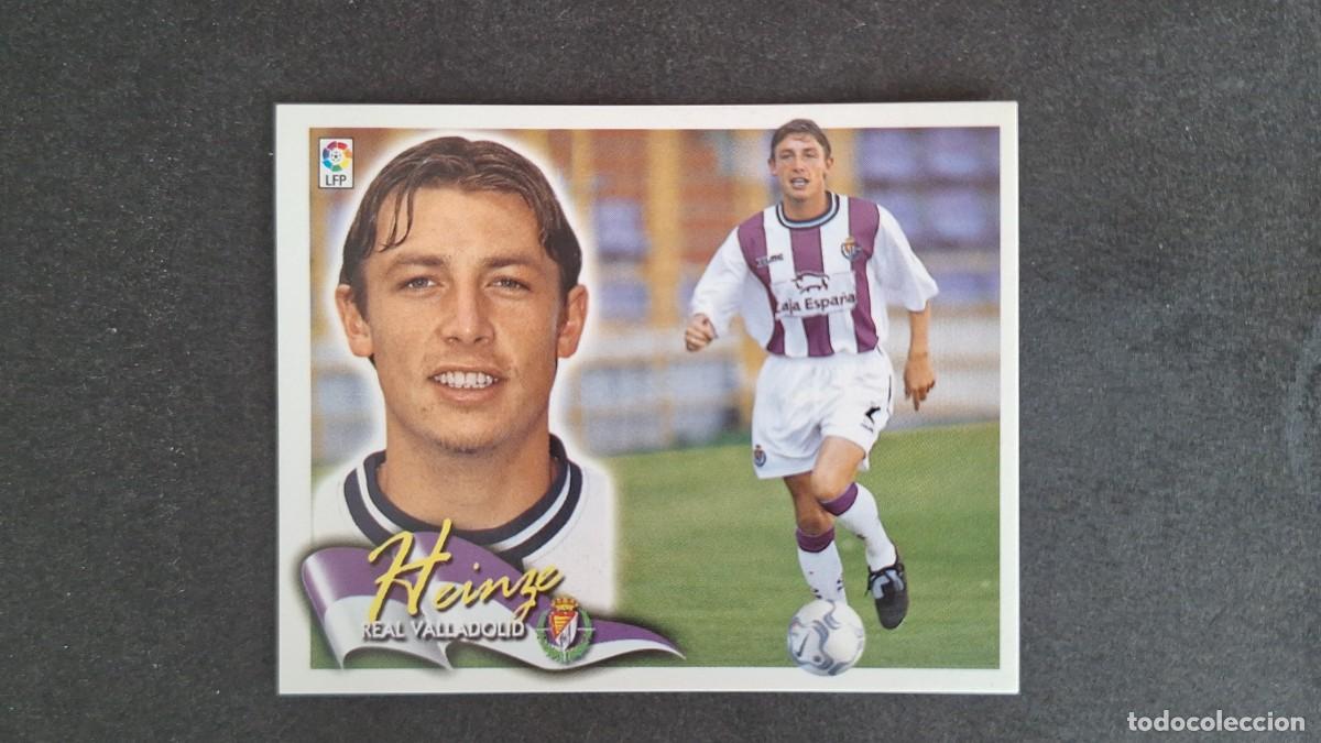 Cromos de F&uacute;tbol: L5 HEINZE REAL VALLADOLID LIGA ESTE 2000 2001 00 01 NUNCA PEGADO SIN PEGAR