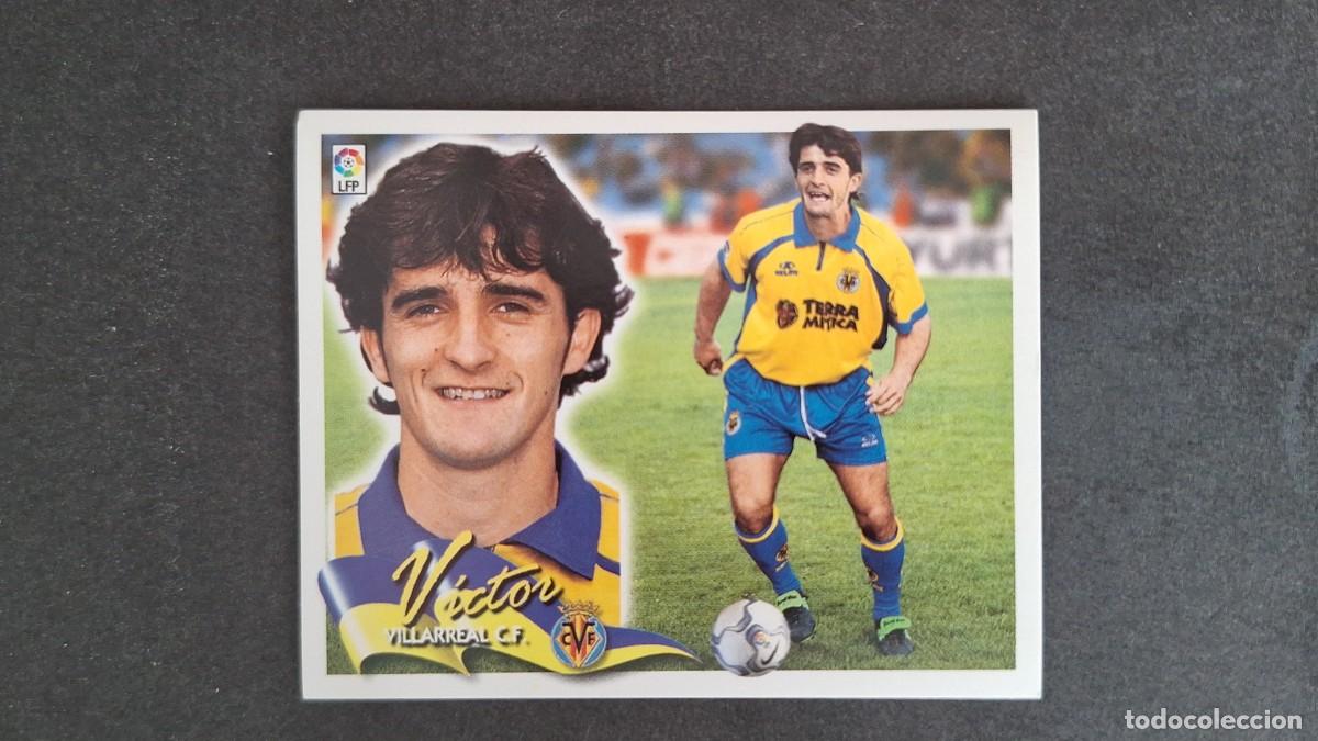 Cromos de F&uacute;tbol: L5 VICTOR VILLARREAL C. F. LIGA ESTE 2000 2001 00 01 NUNCA PEGADO SIN PEGAR