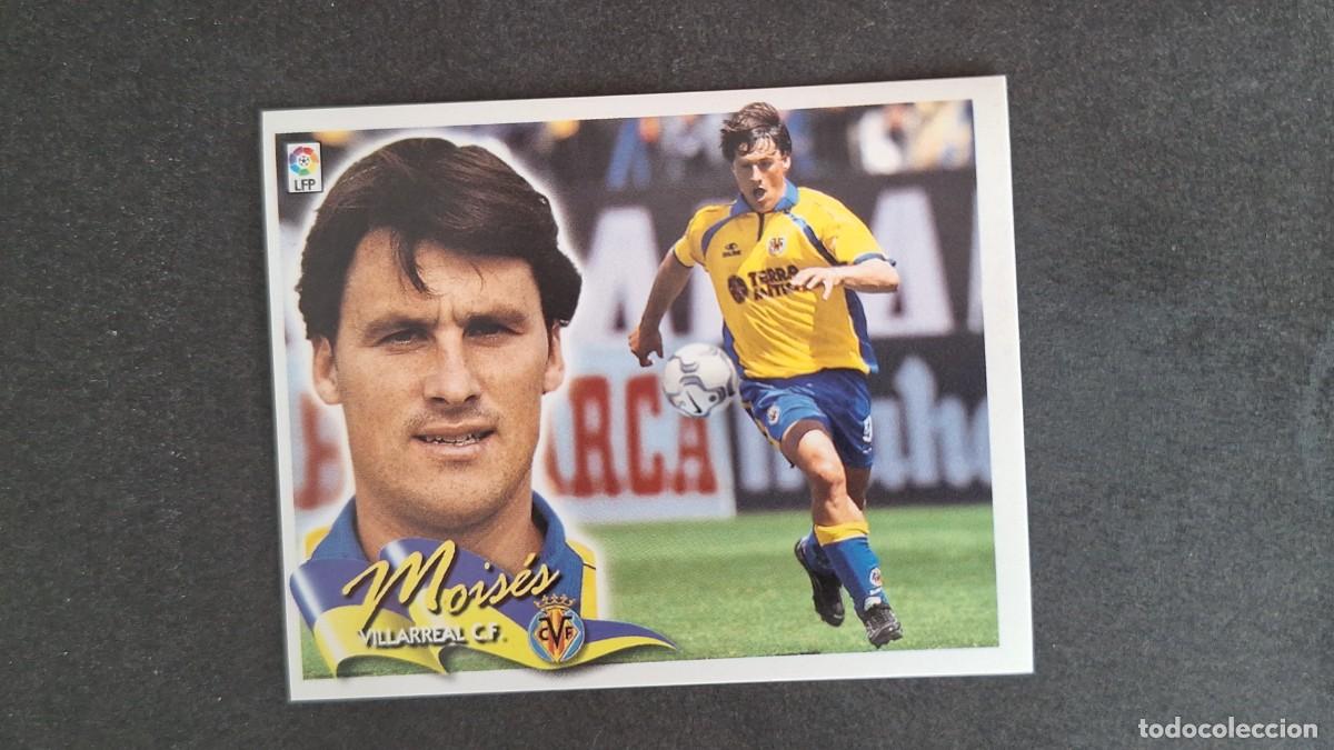 Cromos de F&uacute;tbol: L5 MOISES VILLARREAL C. F. LIGA ESTE 2000 2001 00 01 NUNCA PEGADO SIN PEGAR