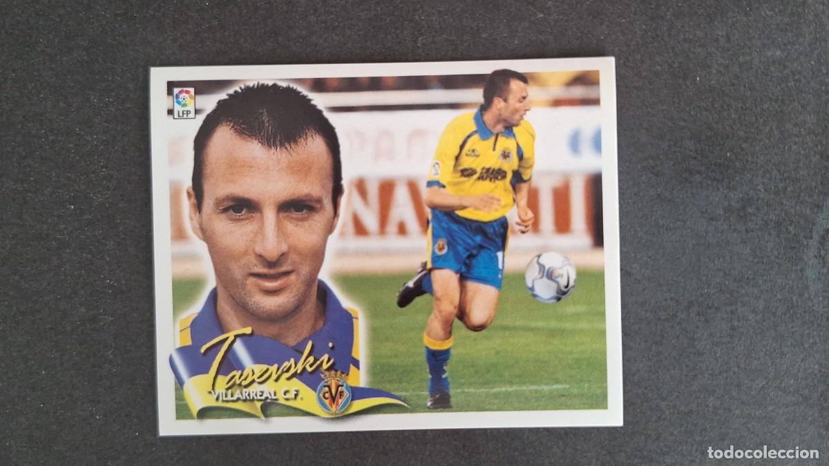 Cromos de F&uacute;tbol: L5 TASEVSKI VILLARREAL C. F. LIGA ESTE 2000 2001 00 01 NUNCA PEGADO SIN PEGAR