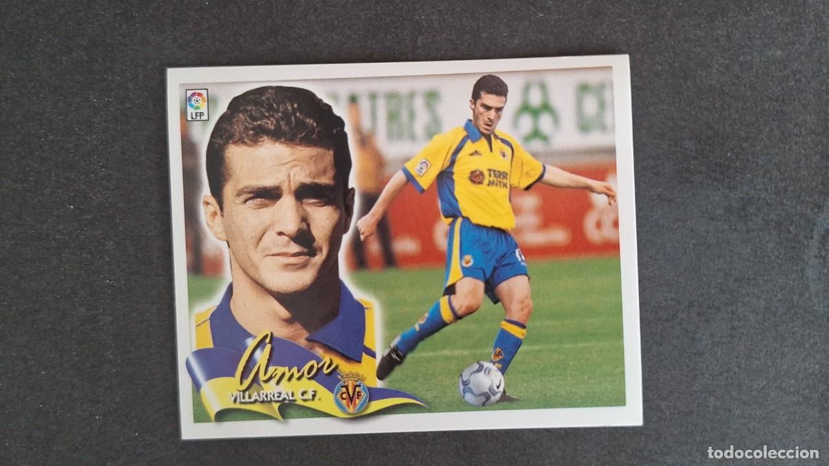 Cromos de F&uacute;tbol: L5 AMOR VILLARREAL C. F. LIGA ESTE 2000 2001 00 01 NUNCA PEGADO SIN PEGAR