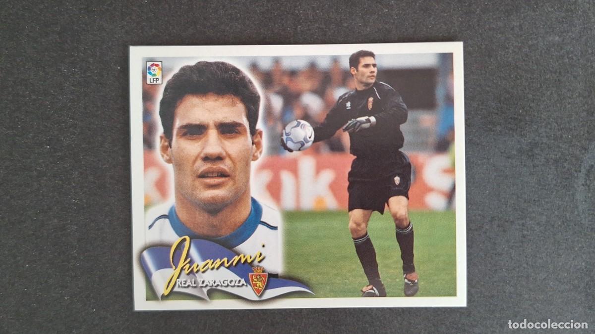 Cromos de F&uacute;tbol: L5 JUANMI REAL ZARAGOZA LIGA ESTE 2000 2001 00 01 NUNCA PEGADO SIN PEGAR