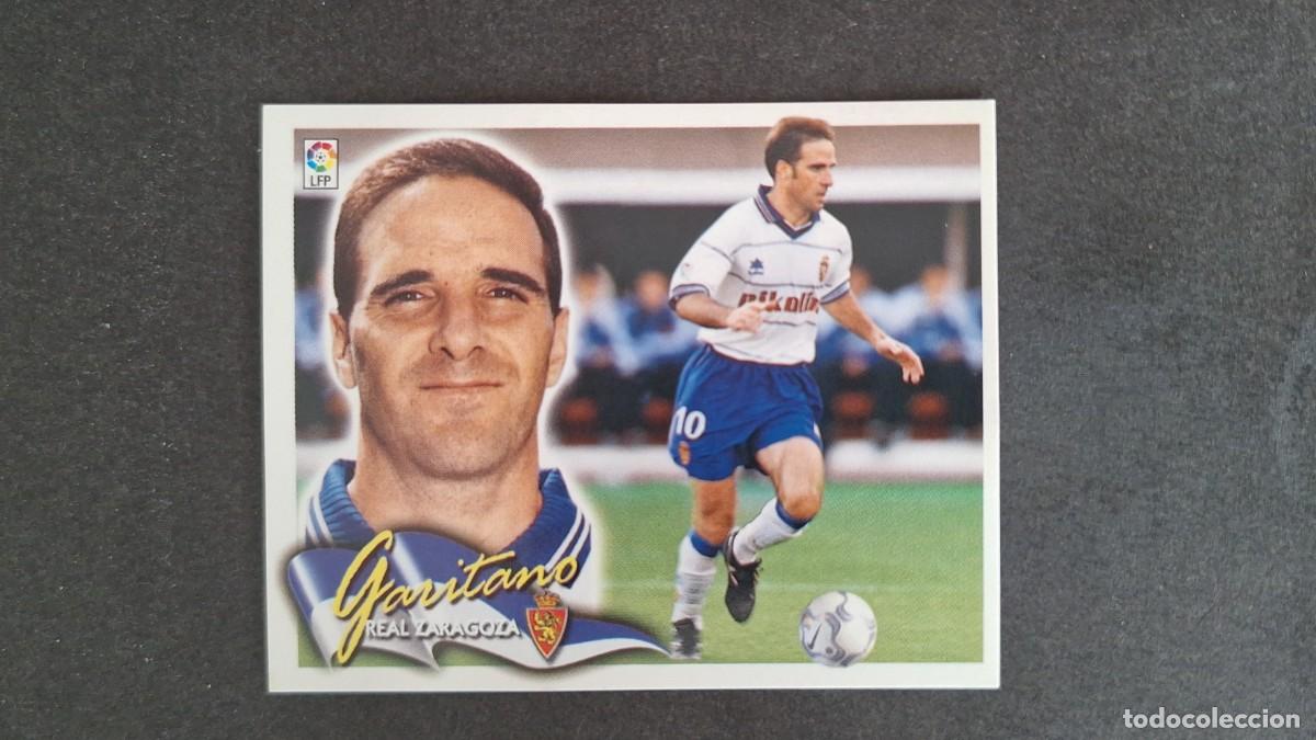 Cromos de F&uacute;tbol: L5 GARITANO REAL ZARAGOZA LIGA ESTE 2000 2001 00 01 NUNCA PEGADO SIN PEGAR