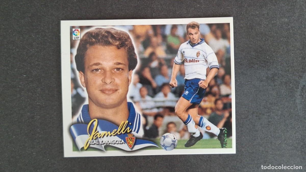 Cromos de F&uacute;tbol: L5 JAMELLI REAL ZARAGOZA LIGA ESTE 2000 2001 00 01 NUNCA PEGADO SIN PEGAR